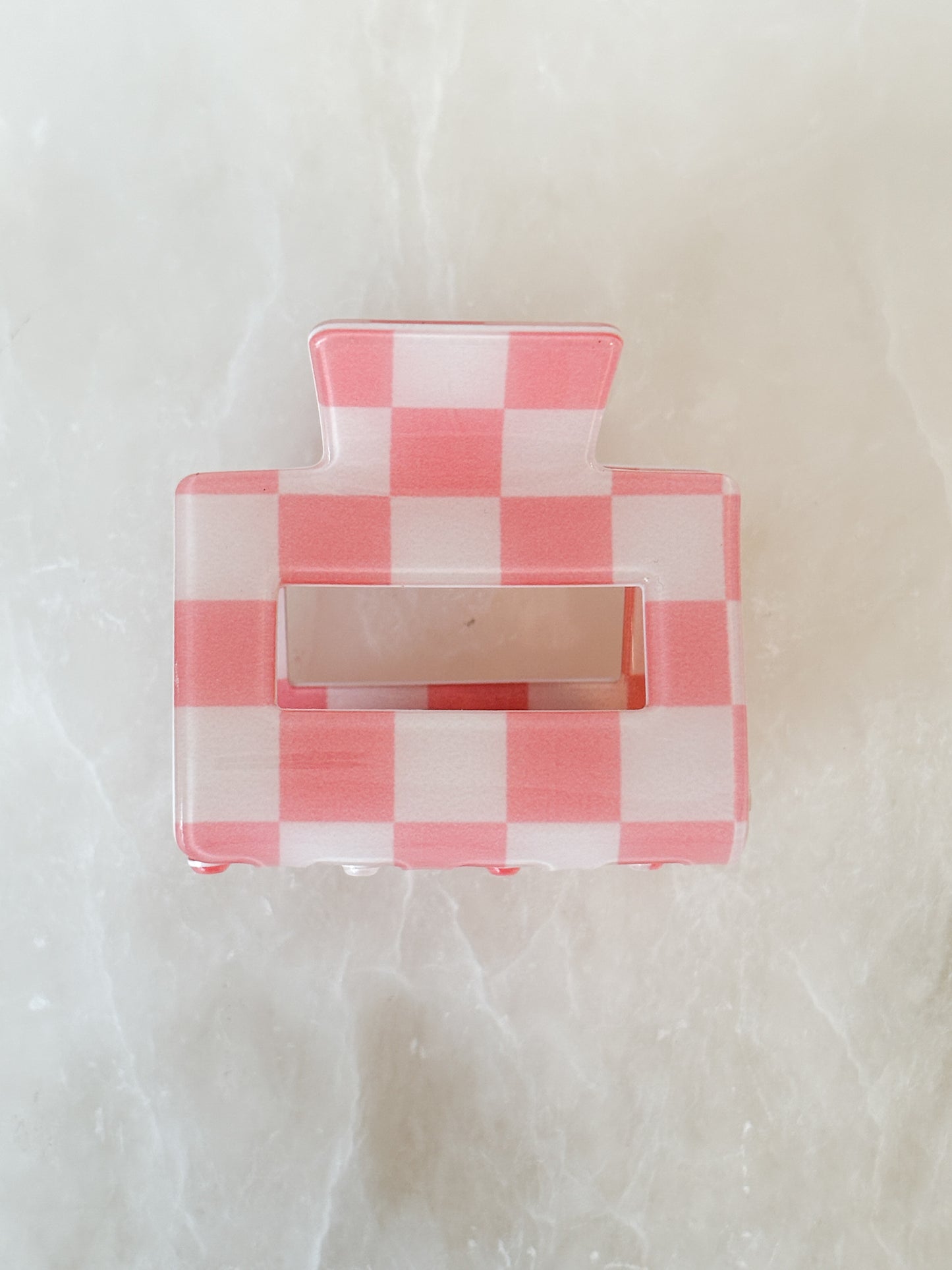 checkered square clips