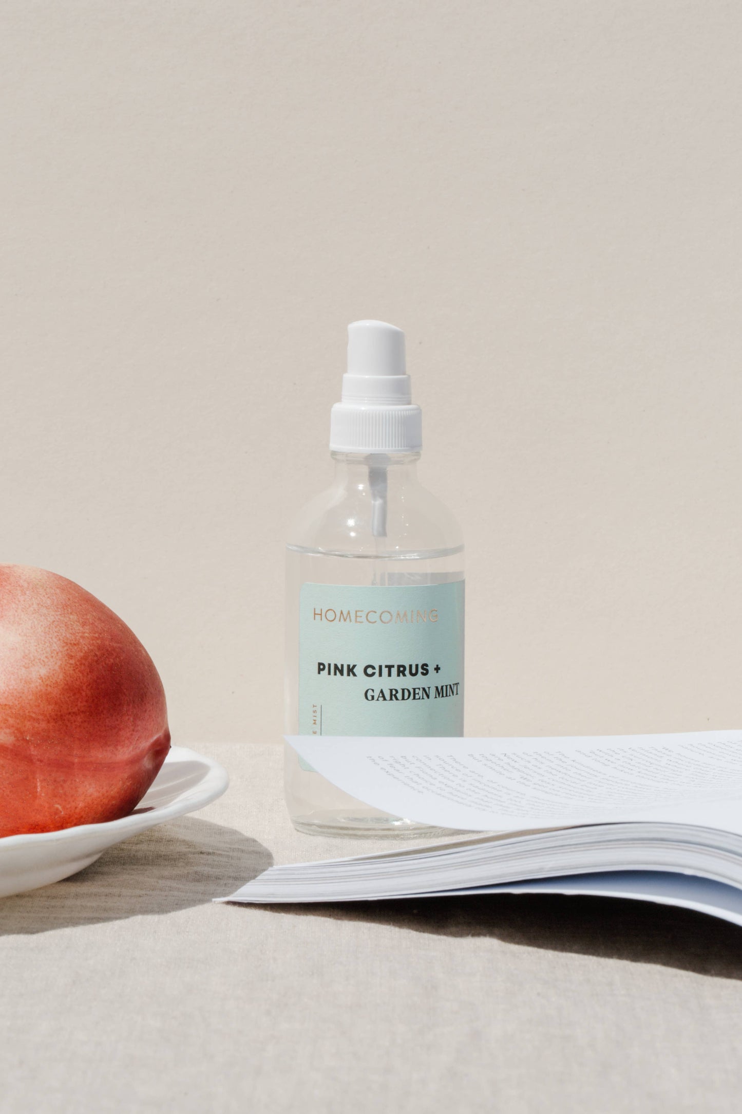 Pink Citrus + Garden Mint Home Mist