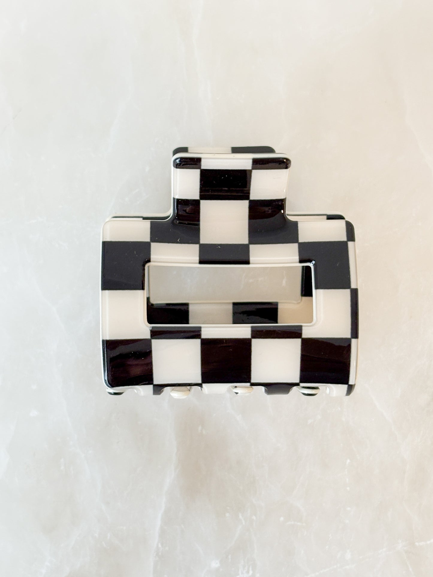 checkered square clips