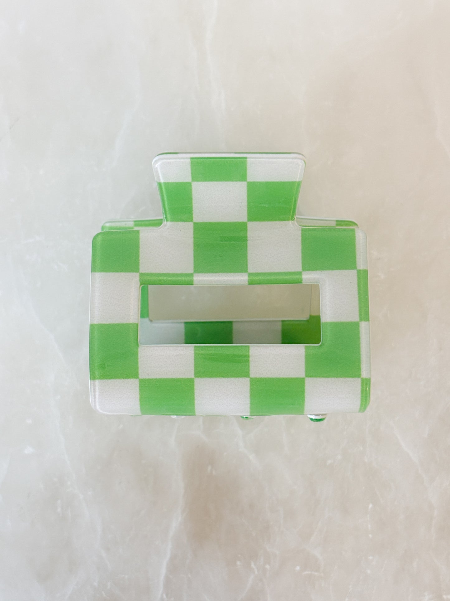 checkered square clips