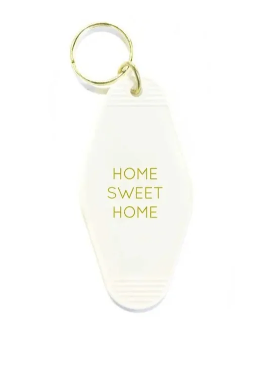 key tag: home sweet home