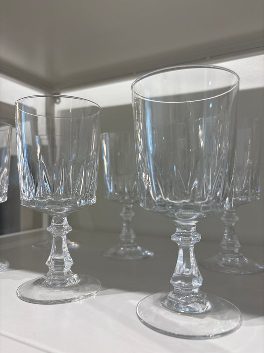 Crystal Glassware – Set of 6