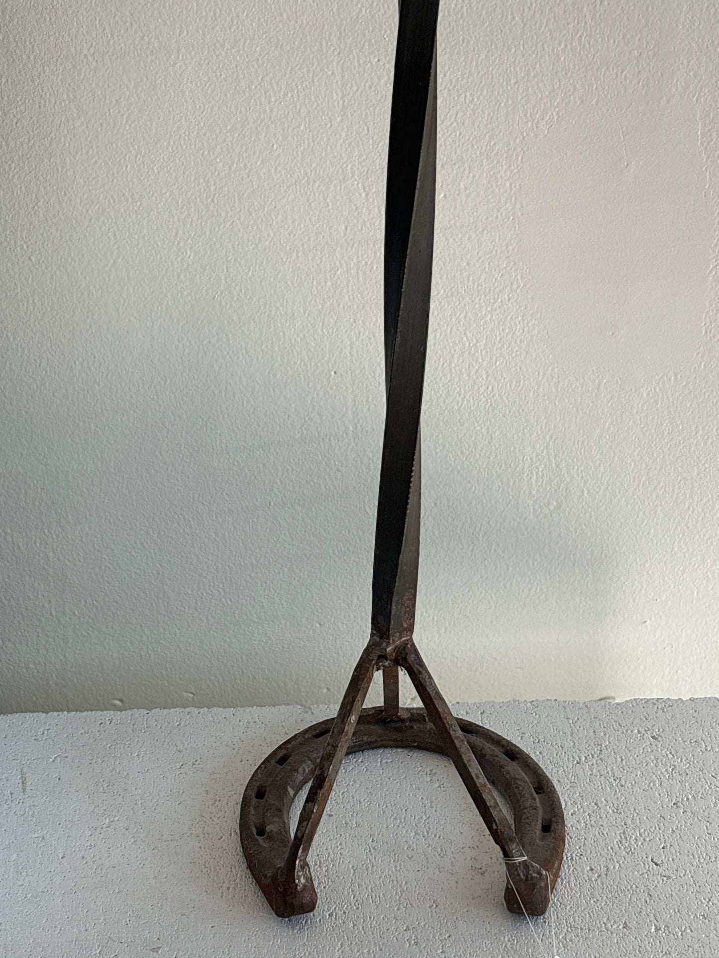 Horseshoe Candle Holder
