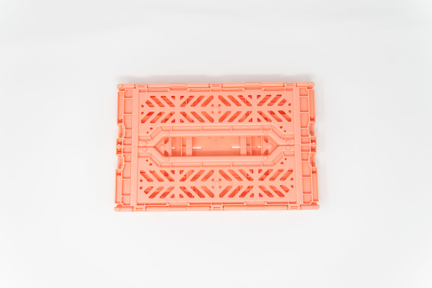 mini crate: salmon pink