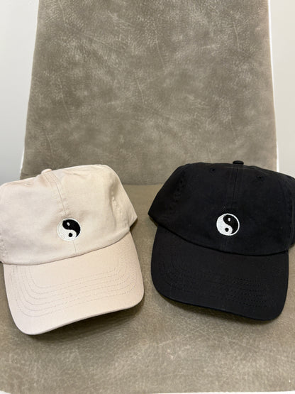 Yin Yang Hat - Beige
