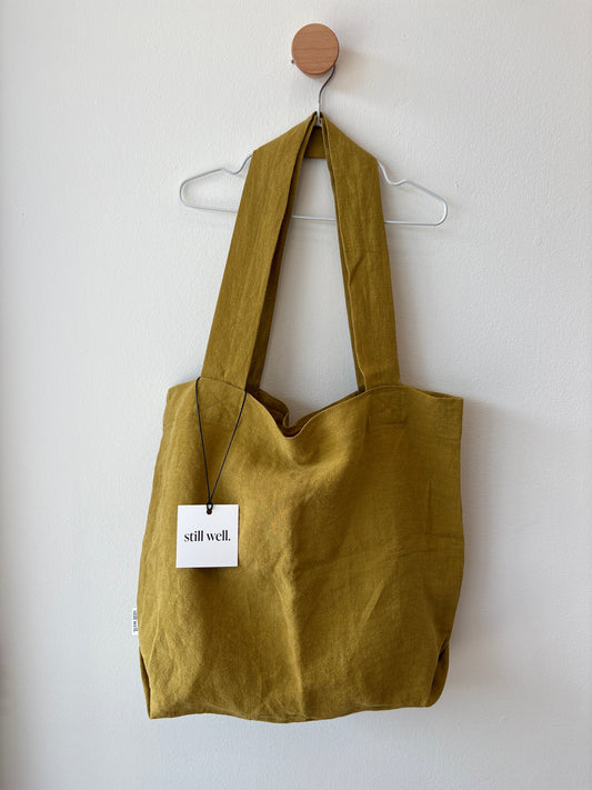 SW Avocado Linen Tote