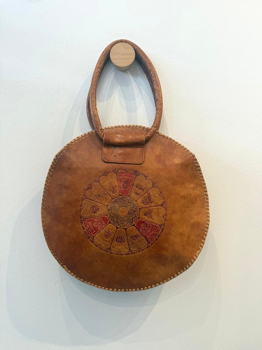 Feral Haus - Vintage Zodiac Leather Purse