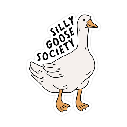 Silly Goose - Vinyl Sticker