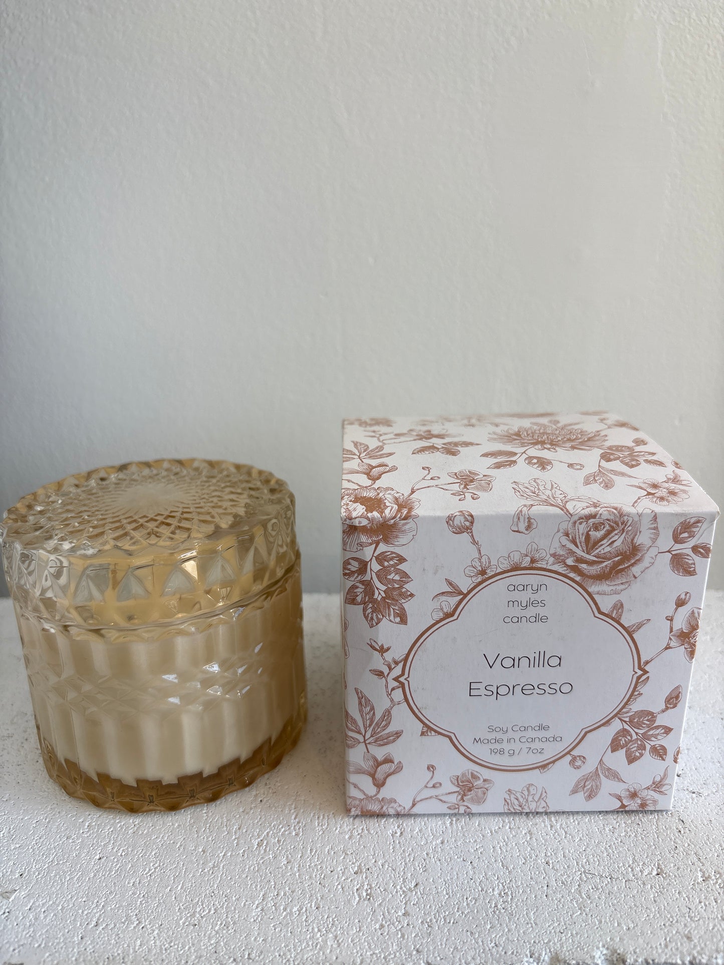Vanilla + Espresso - Vintage Glass Collection