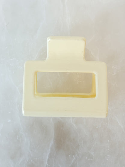 glossy square clips