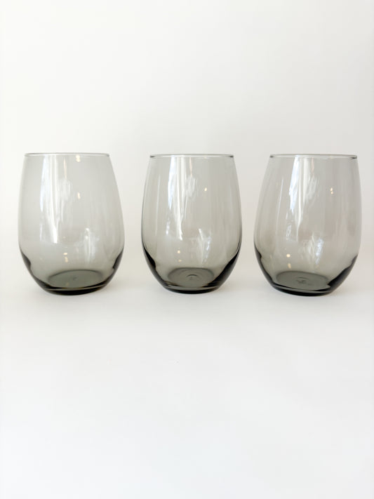 smoked glassware