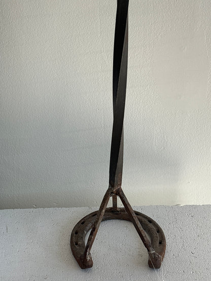 Horseshoe Candle Holder