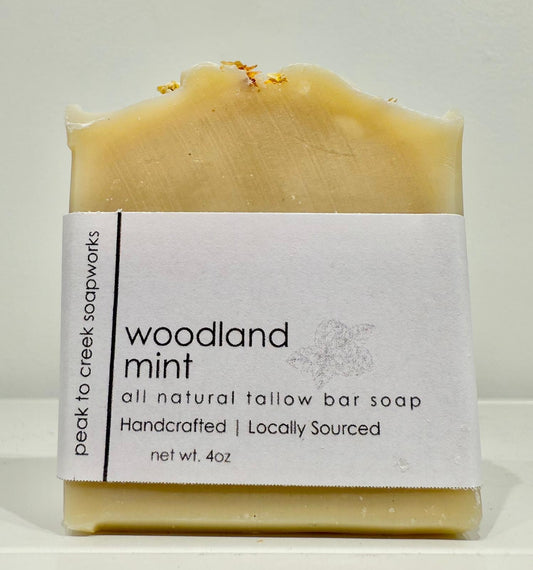 Woodland Mint Tallow Soap Bar