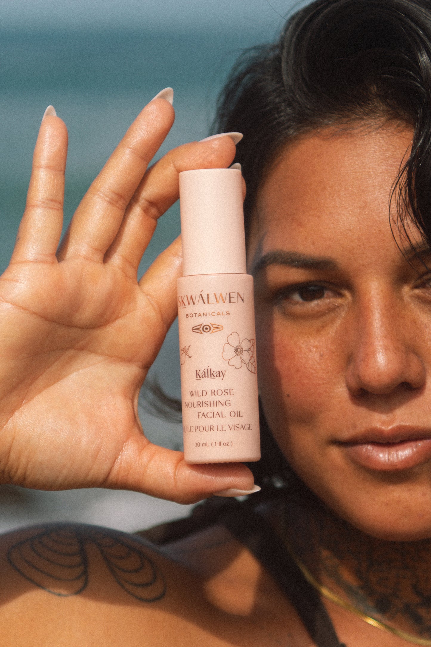Skwalwen Kalkay Wild Rose Facial Oil