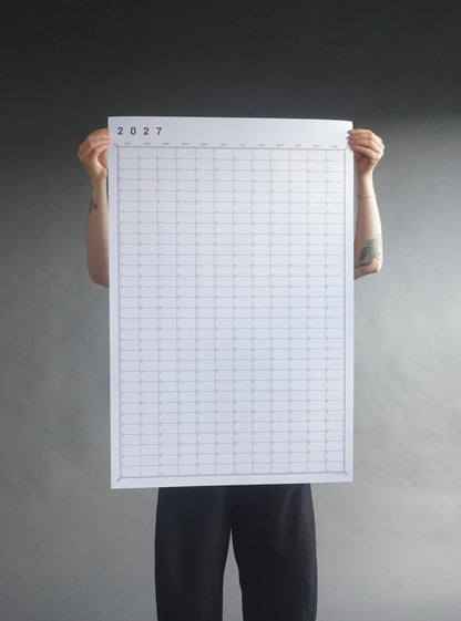 YEAR AT A GLANCE CALENDAR 2027