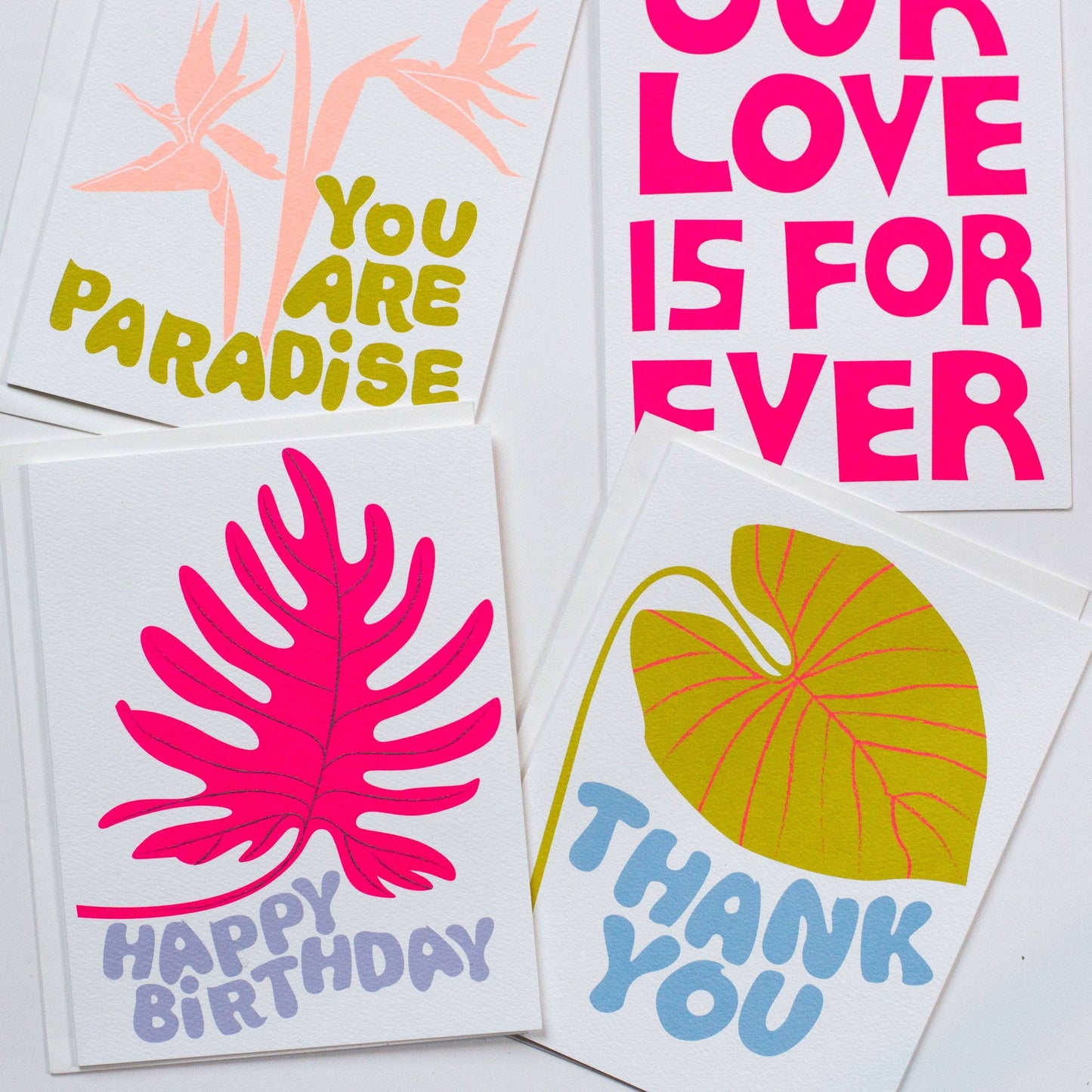 Thank You Leaf Note Card