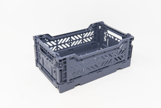 mini crate: cobalt blue