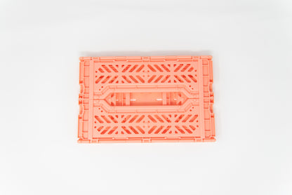 mini crate: salmon pink