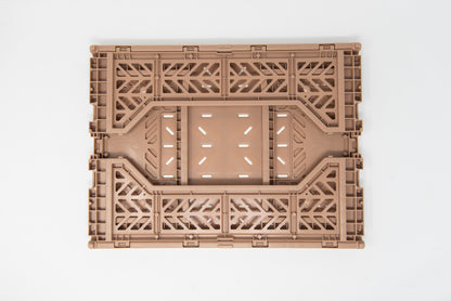 midi crate: warm beige